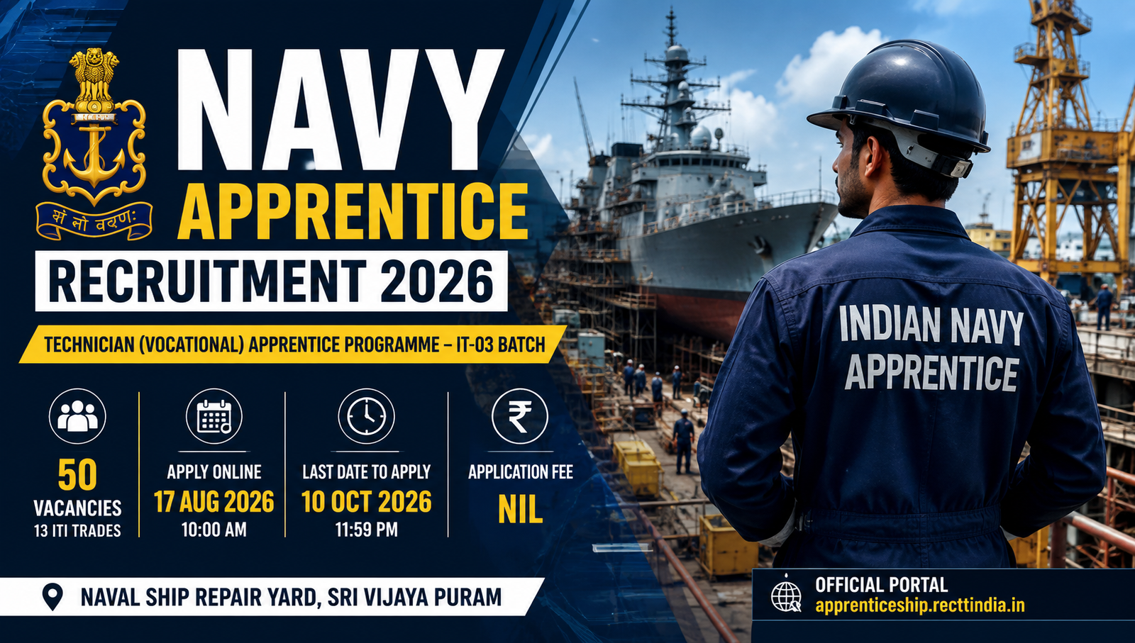 Navy Apprentice Recruitment 2026