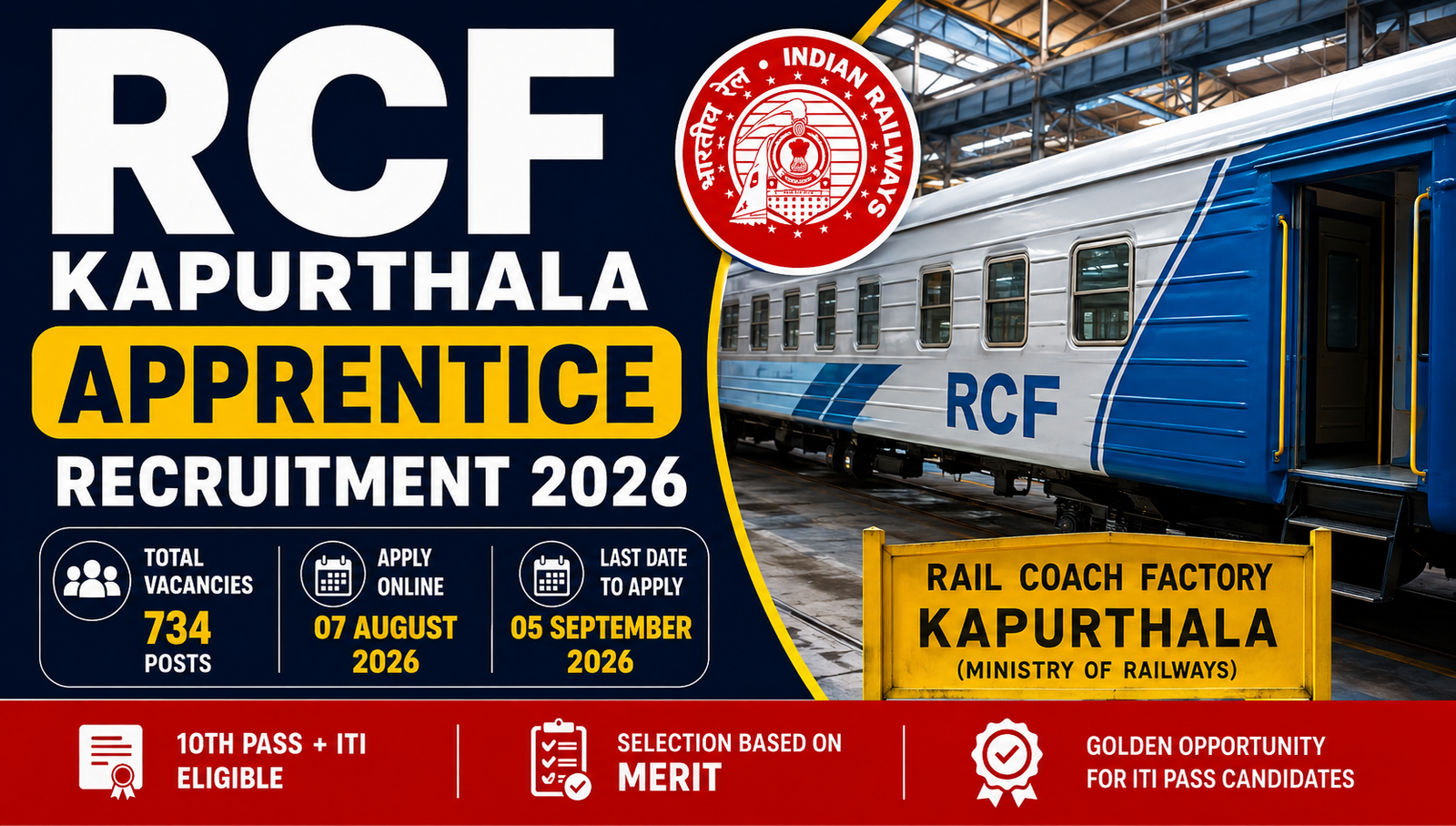 RCF Kapurthala Apprentice Recruitment 2026